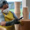 2020 11 09 Guatemala Ecofiltro CeramicWaterFilter-Badigeonnage argent colloïdal © Low-tech Lab